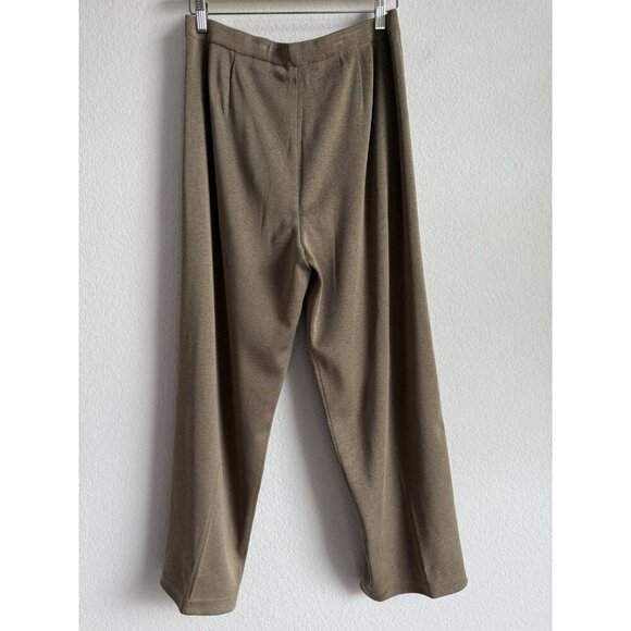 Ming Wang 2pc Cami Pant Set Women’s Large Light‎ Brown Acrylic Stretchy Comfort - Picture 12 of 14